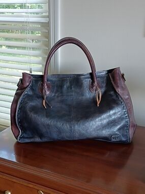 Bed Stu Rockaway Leather Satchel